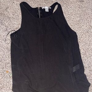 Black Sleeveless Top
